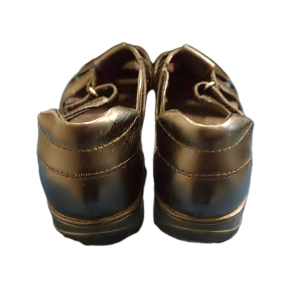 Cobbie Cuddlers ELSA II Black Leather Sandals Size 10 Women's Adjustable (EUC) - Picture 6 of 9